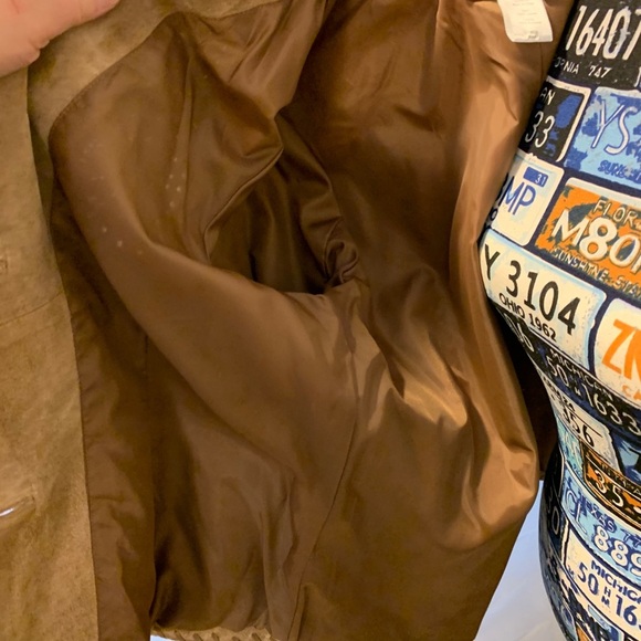 Leather Jacket with Leather Details and Accents - Picture 11 of 16